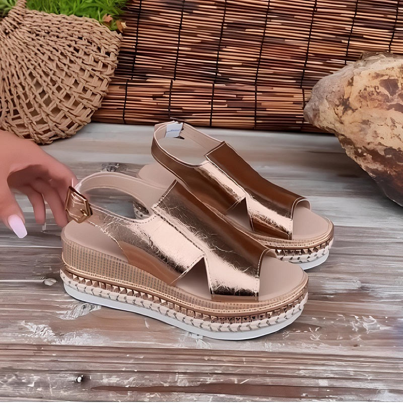 Laurent | Sandali con zeppa