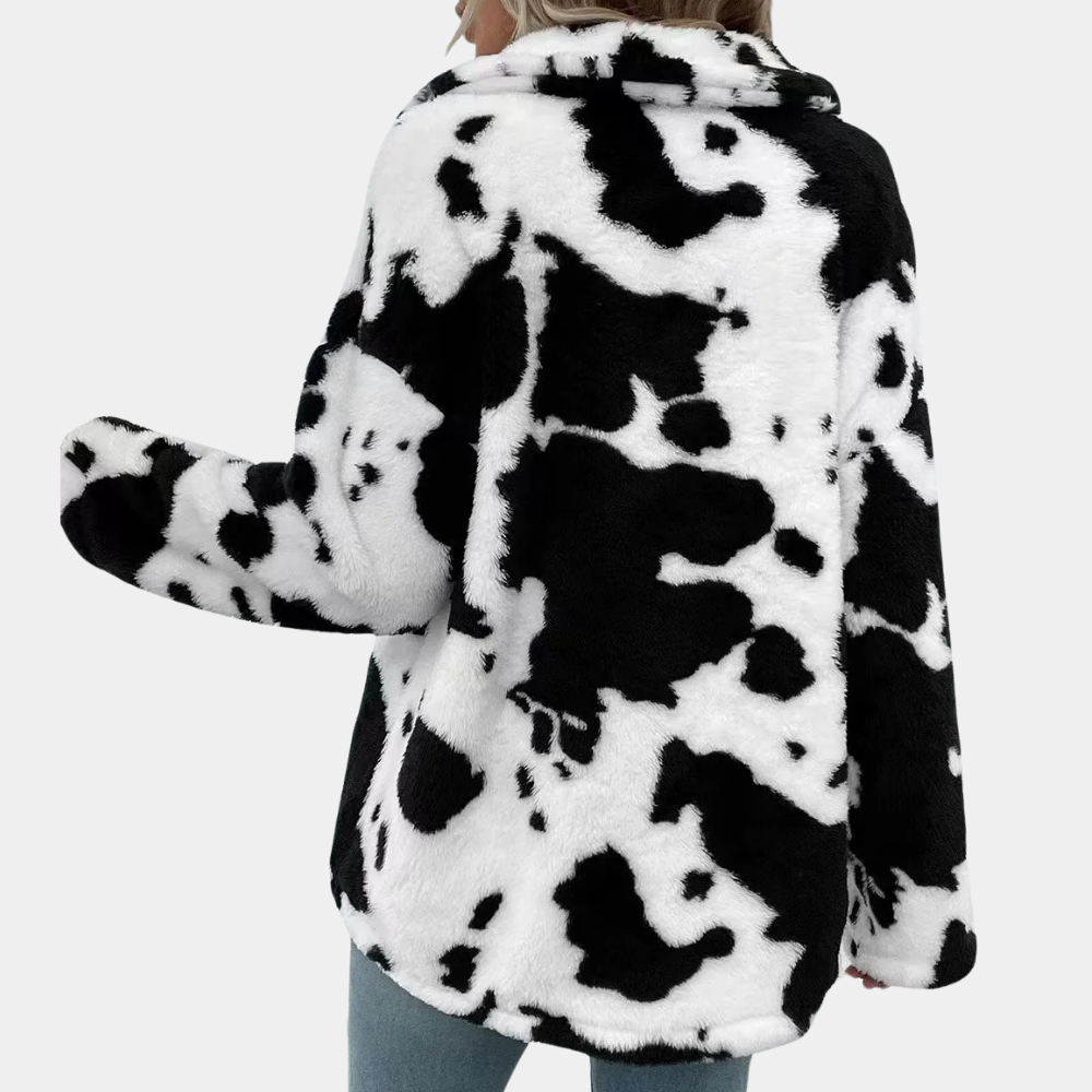 Kaylee™ | Maglione a Stampa di Mucca