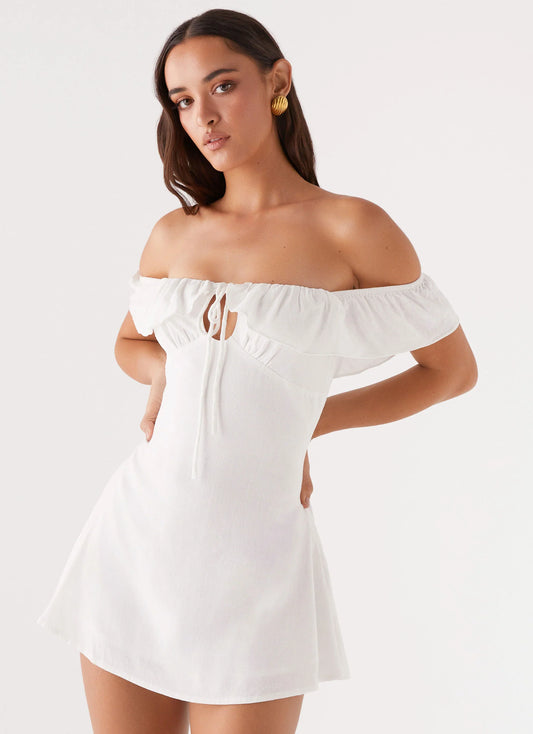 Luivi | Mini Vestito con Spalle Scoperte