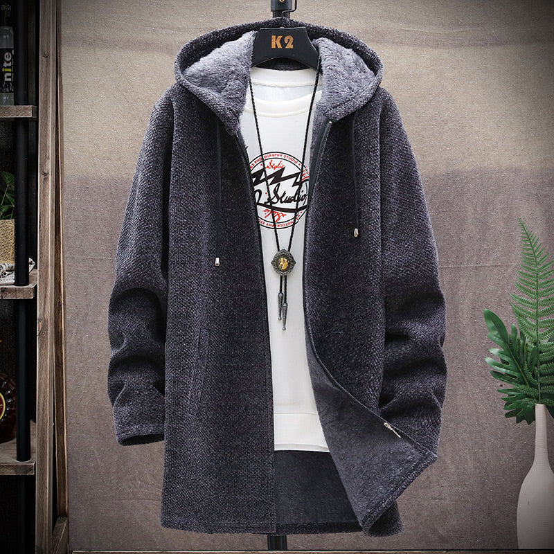 Men's Hooded Fleece Jacket, Zip-Up - view 5