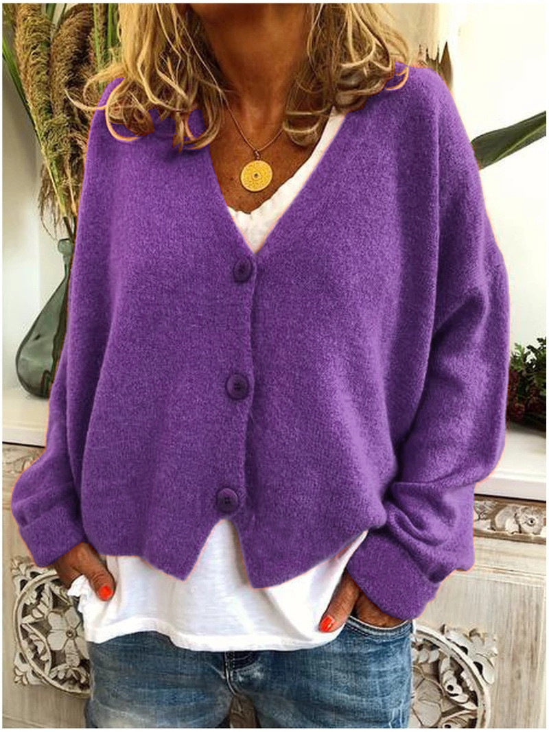 Aria™ | Maglione corto con bottoni