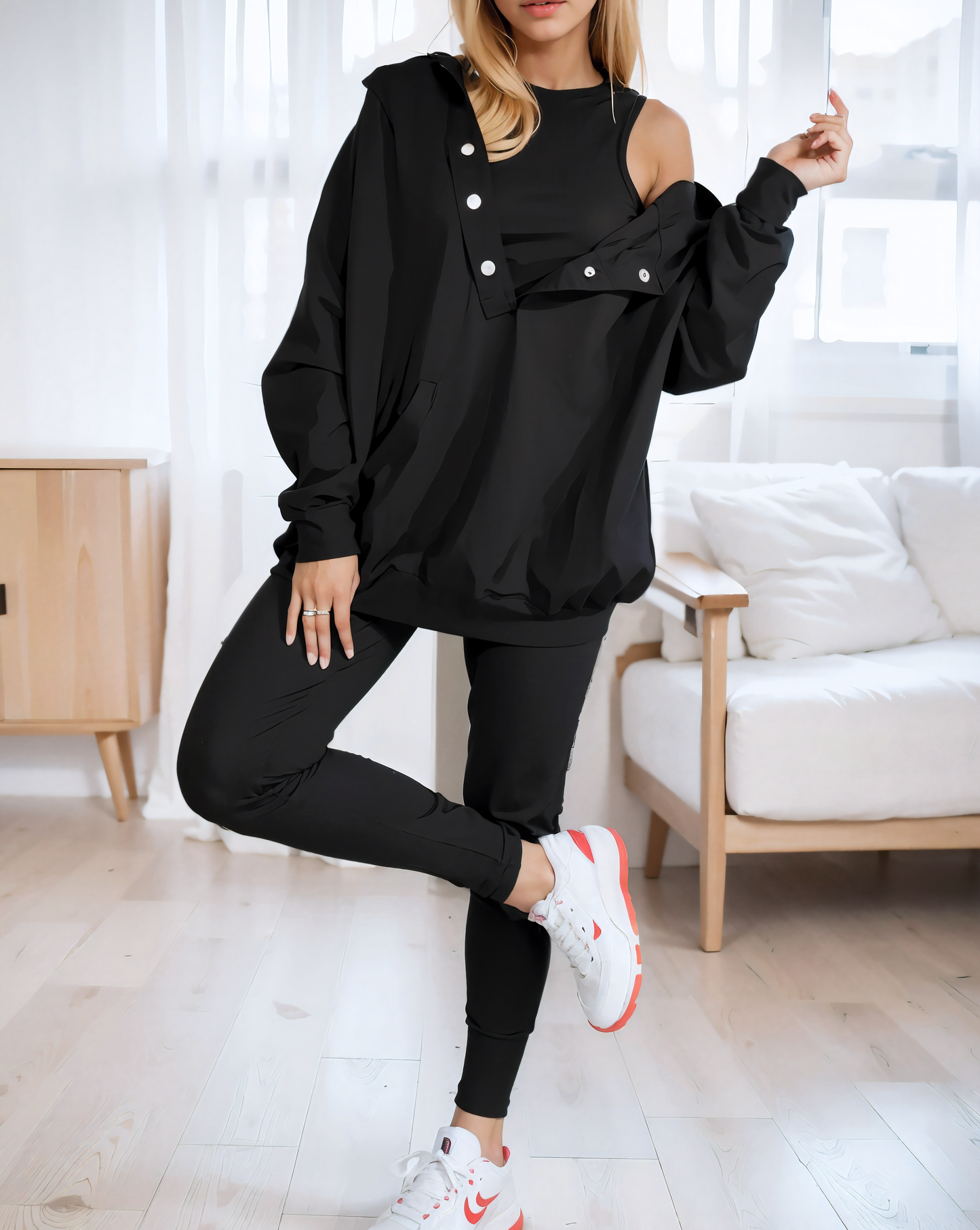 Rosa™ | Conjunto di tre pezzi in stile casual