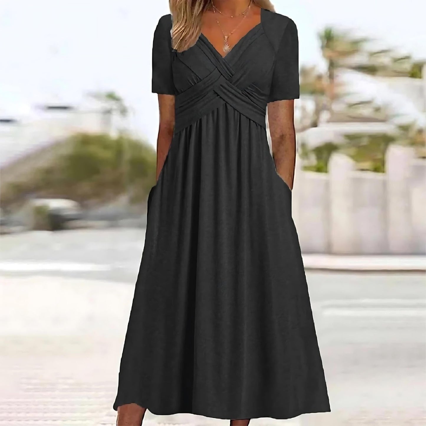 Rita™ | Vestito con Maniche Comode