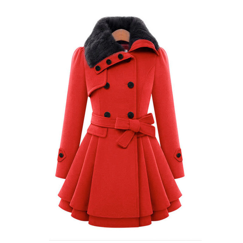 Women's Vintage Trench Coat, Belted - view 5