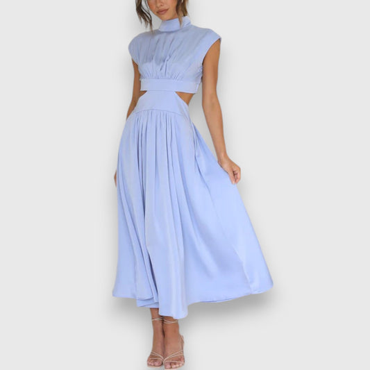 Liyi | Vestito lungo con collo alto