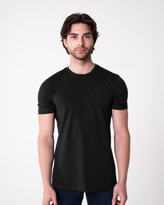 Luccas | T-shirt Nera per Uomo