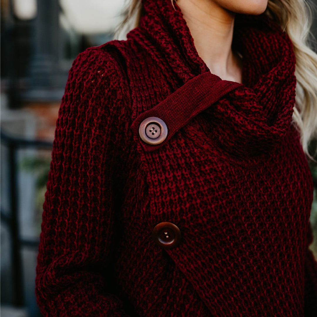 Laurene™ | Maglione a Maglia con Eleganti Cuciture