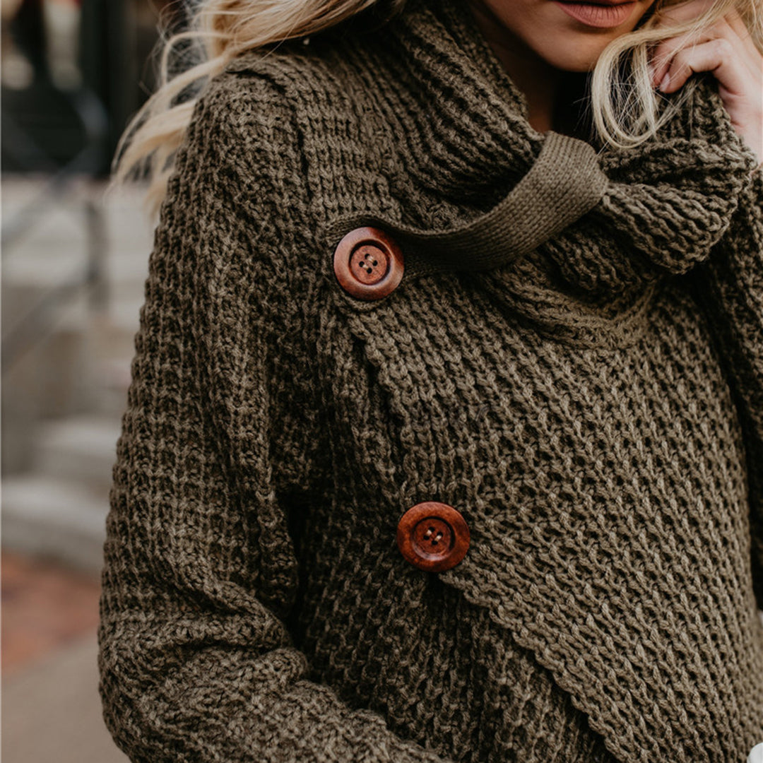 Laurene™ | Maglione a Maglia con Eleganti Cuciture