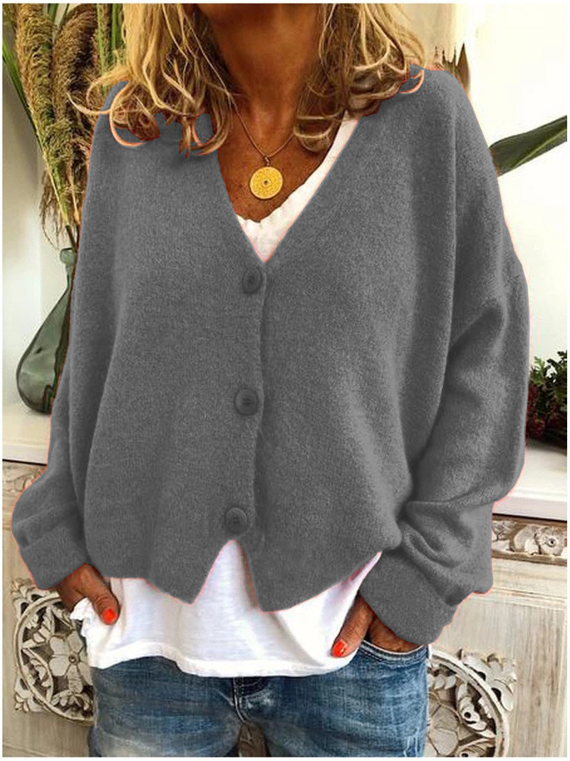 Aria™ | Maglione corto con bottoni