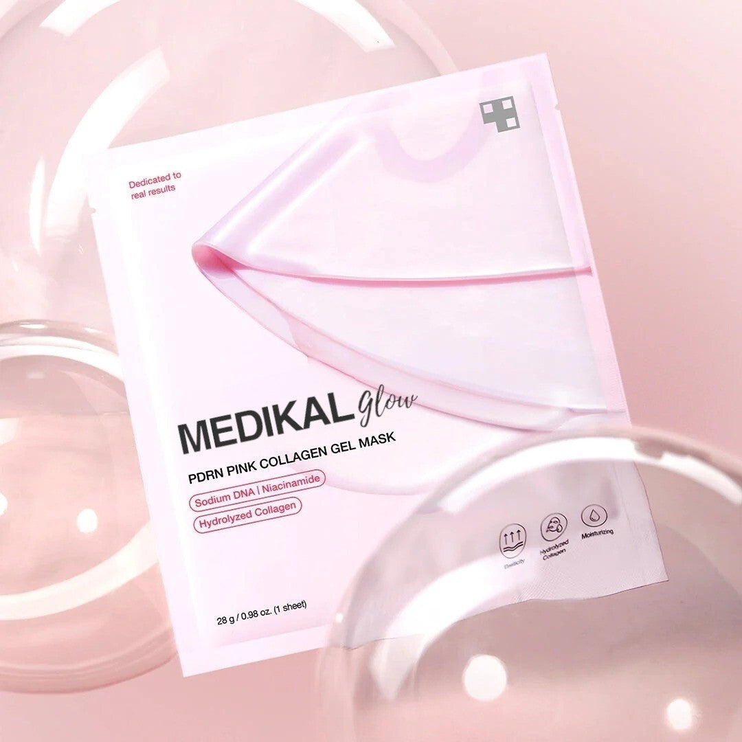 PinkRevive Mask™ | Maschera in gel con collagene rosa PDRN