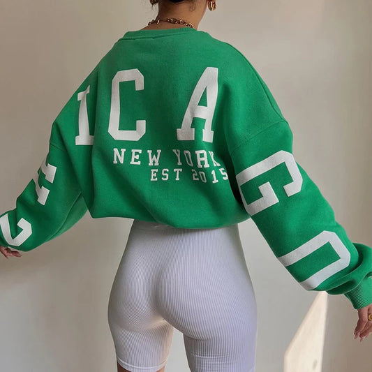 Jania™ | Felpa Chicago