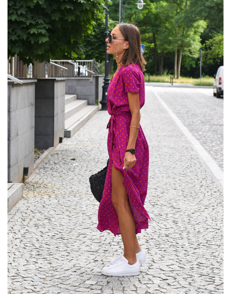 Trinity™ | Abito lungo con scollatura a V