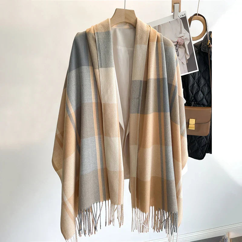 Lidia™ | Sciarpa a quadri