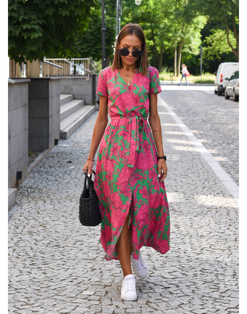 Trinity™ | Abito lungo con scollatura a V