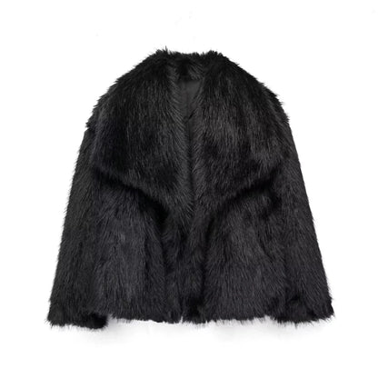 Selena | Elegant Fluffy Jacket