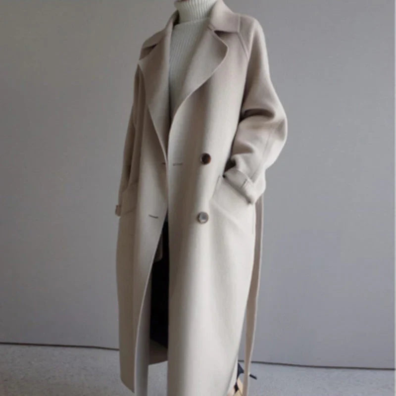 Kairi™ | Cappotto Lungo Essenziale ed Elegante