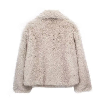 Selena | Elegant Fluffy Jacket