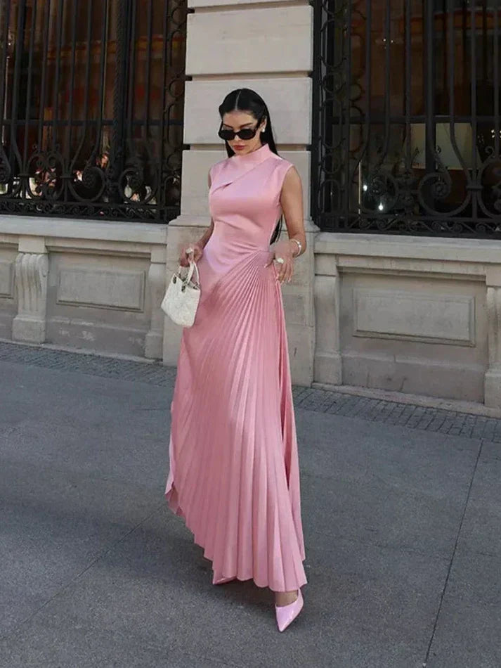 Persephone | Elegante Vestito con Gonna Plissettata