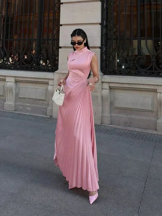 Persephone | Elegante Vestito con Gonna Plissettata