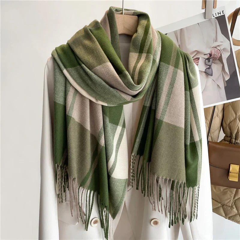 Lidia™ | Sciarpa a quadri