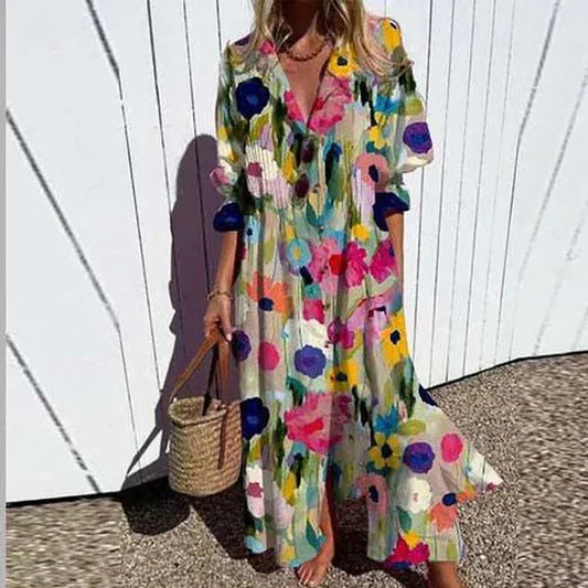 Idena | Vestito Estivo con scollo a V