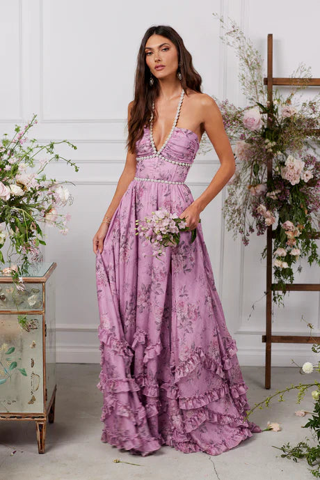 Zeelen | Vestito lungo stile elegante