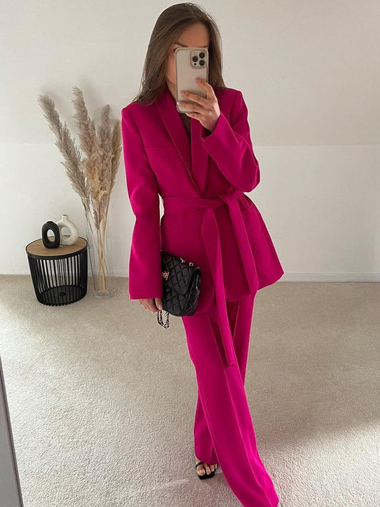 Annalisa | Elegante Completo di Blazer e Pantaloni