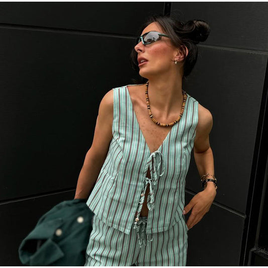 Heidy | Completo a righe per l'estate