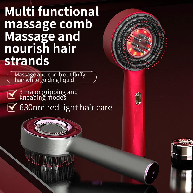 HairLume™ | Spazzola Massaggiante a Luce Rossa per Capelli