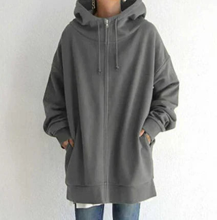 Keila™ | Felpa Lunga con Zip