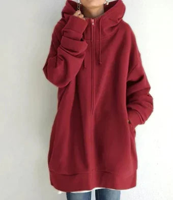 Keila™ | Felpa Lunga con Zip
