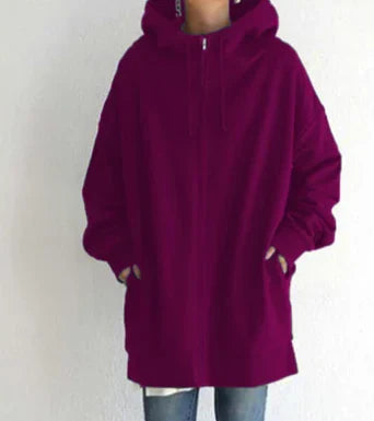 Keila™ | Felpa Lunga con Zip