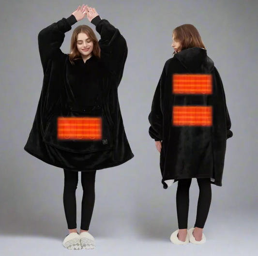 Elida™ | Felpa con Cappuccio Riscaldata