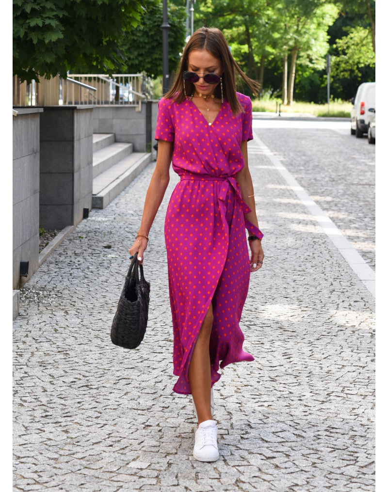 Trinity™ | Abito lungo con scollatura a V