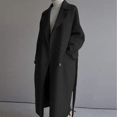 Kairi™ | Cappotto Lungo Essenziale ed Elegante