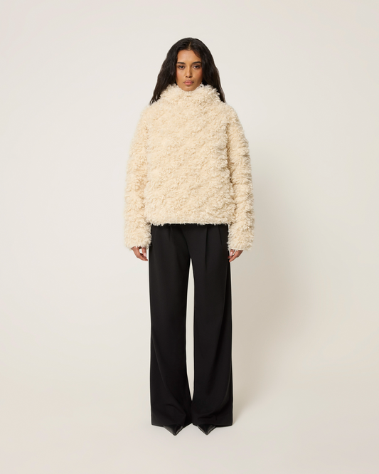 Brina™ | Maglione in Pelliccia Sintetica