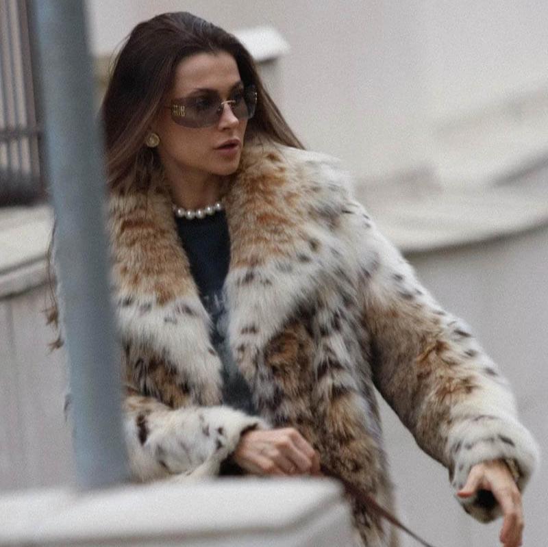 Becky™ | Giacca Leopardo in Ecopelle Corto