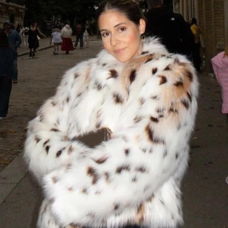 Becky™ | Giacca Leopardo in Ecopelle Corto