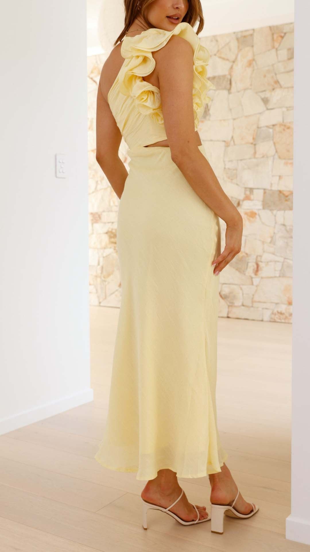 Blairet | Vestito Maxi Elegante a Spalla Unica