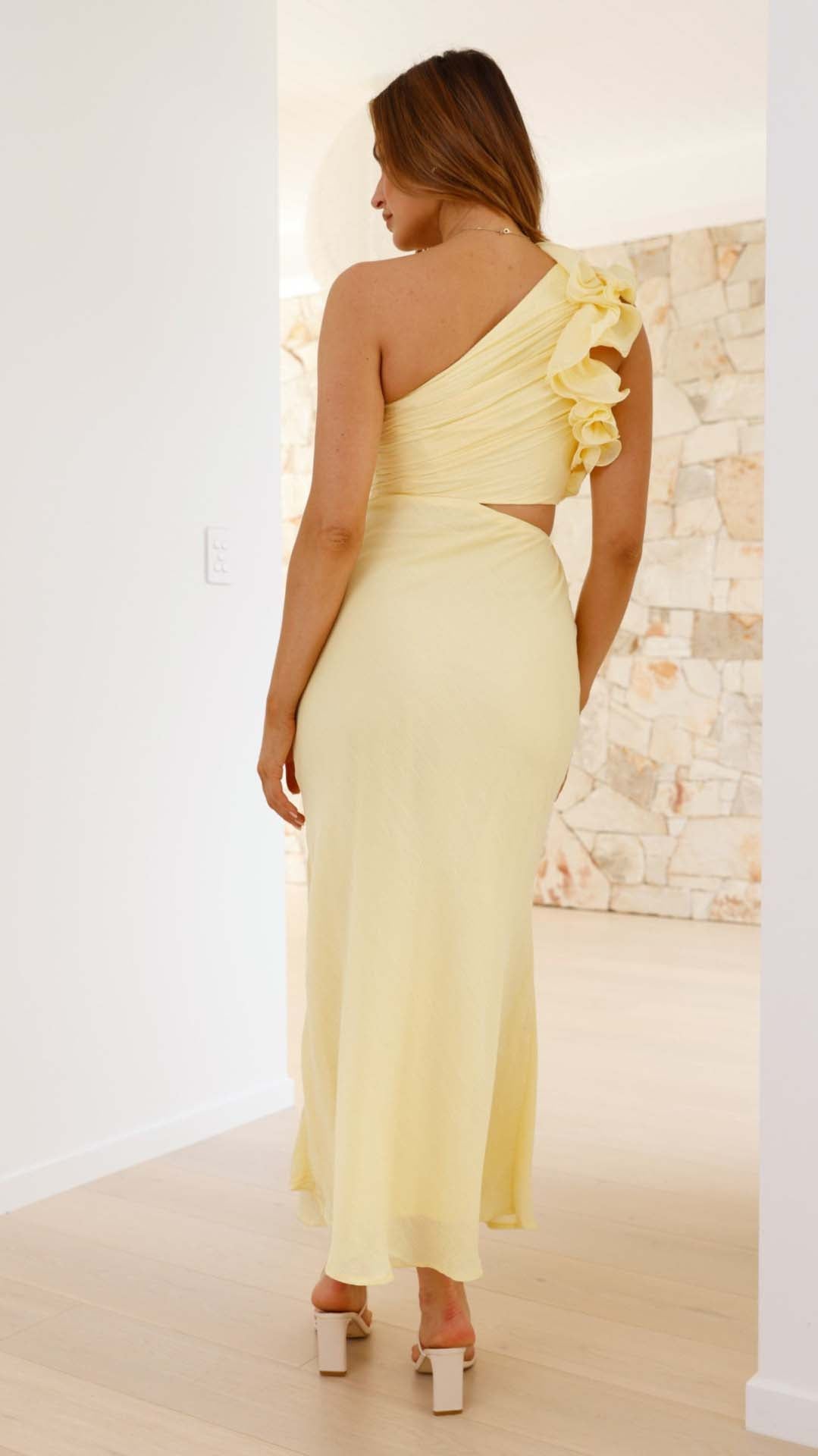Blairet | Vestito Maxi Elegante a Spalla Unica