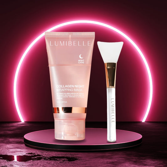 Pelle Radiosa in Minuti con la Maschera al Collagene LumiBelle™