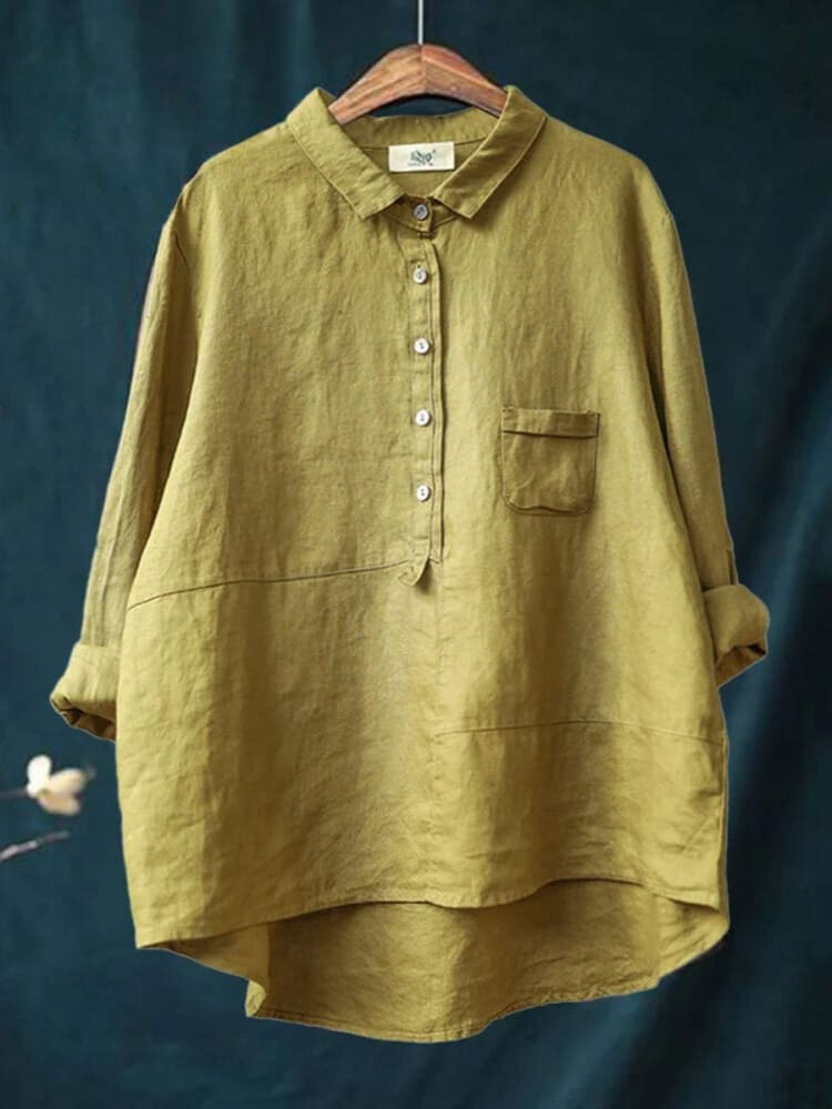 Alondra | Camicia in lino a taglio ampio