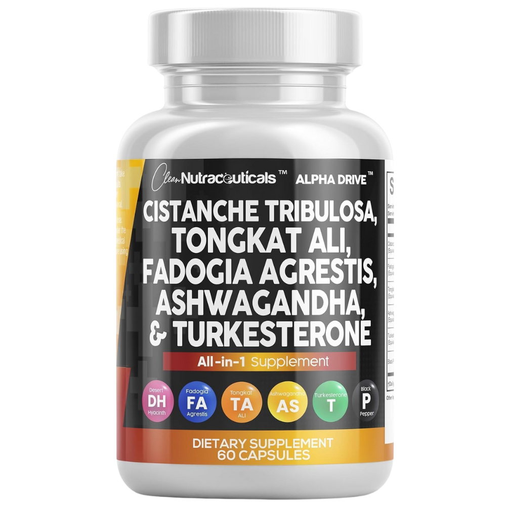 AlphaMen | Supporto Erboristico per Testosterone, Forza e Vitalità