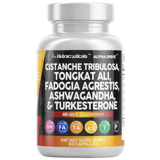 AlphaMen | Supporto Erboristico per Testosterone, Forza e Vitalità