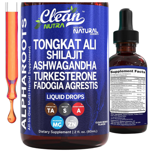 AlphaRoots | Gocce erbacee per aumentare l'energia, la vitalità e le prestazioni negli uomini