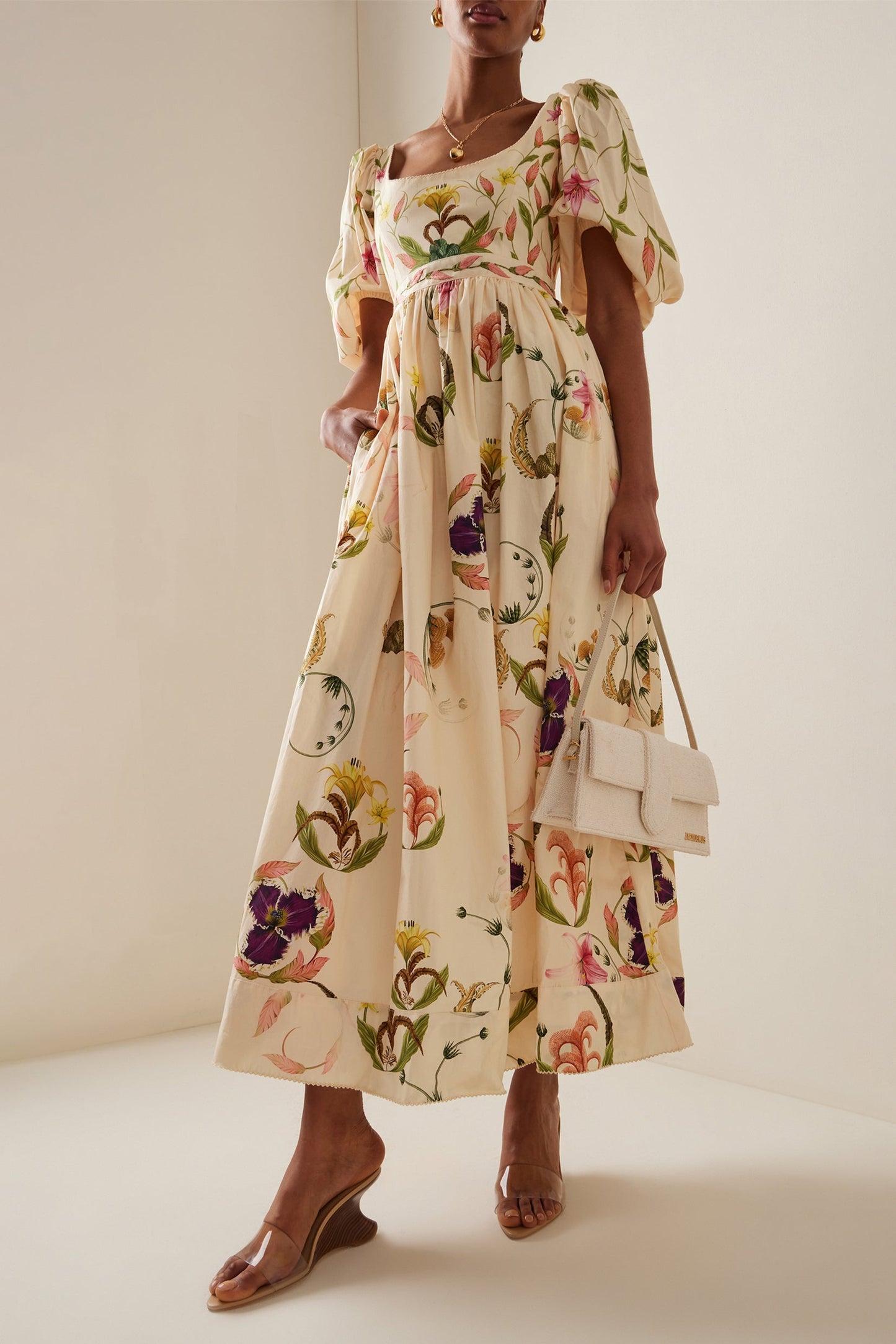 Zahari | Vestito Midi Floreale