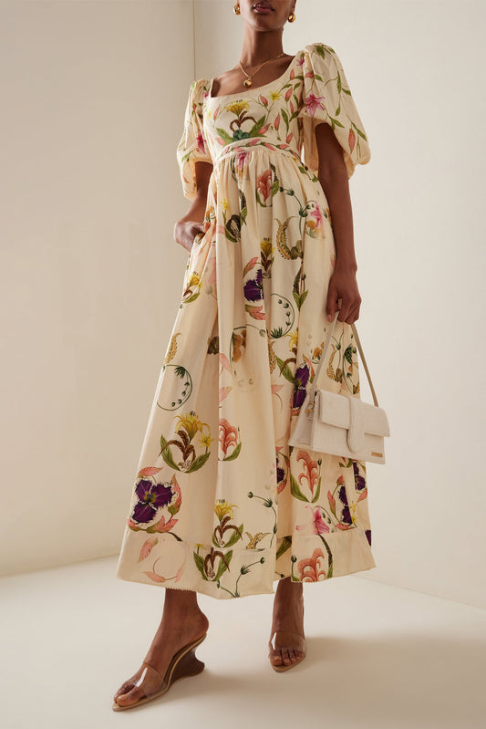 Zahari | Vestito Midi Floreale