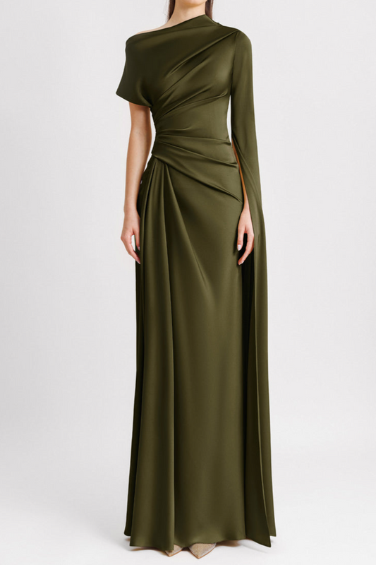 Zephyra | Elegante Vestito Lungo Satinato