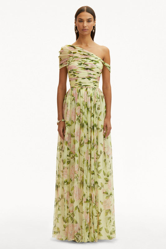 Zaniya | Vestito Lungo Floreale