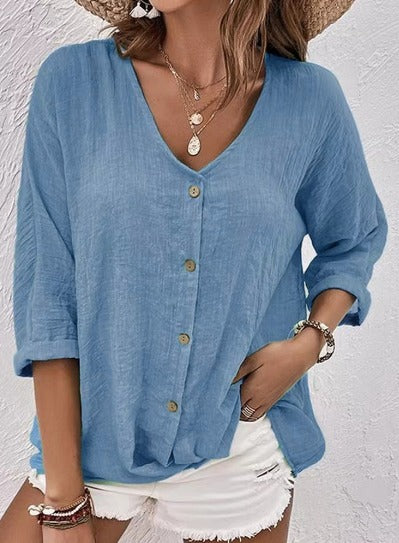 Josephine™ | Top Leggero con Scollatura a V